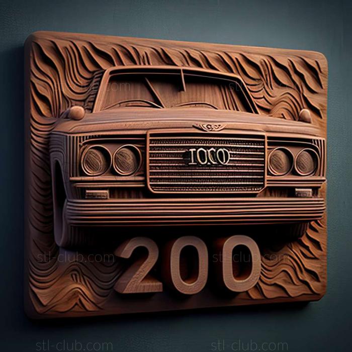 3D модель Audi 100 (STL)